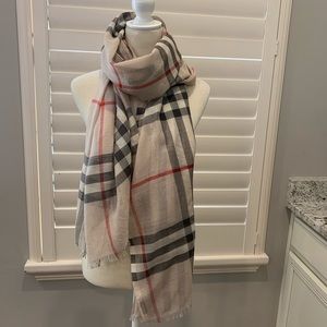 Authentic Burberry Silk Scarf